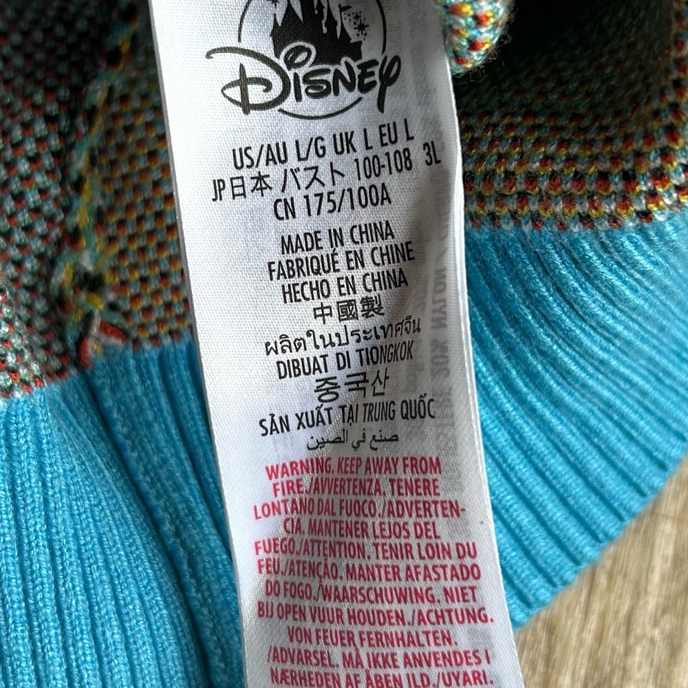 Disney Turquoise Mickey Mouse Women's Cardigan - Picture 8 of 12